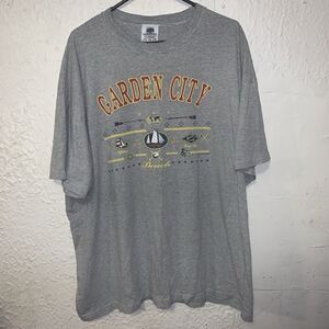 Vintage 1993 Garden City Beach Boat Kingstree Classic Single Stitch Shirt XXL